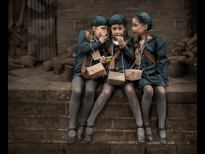 Evacuee Triplets